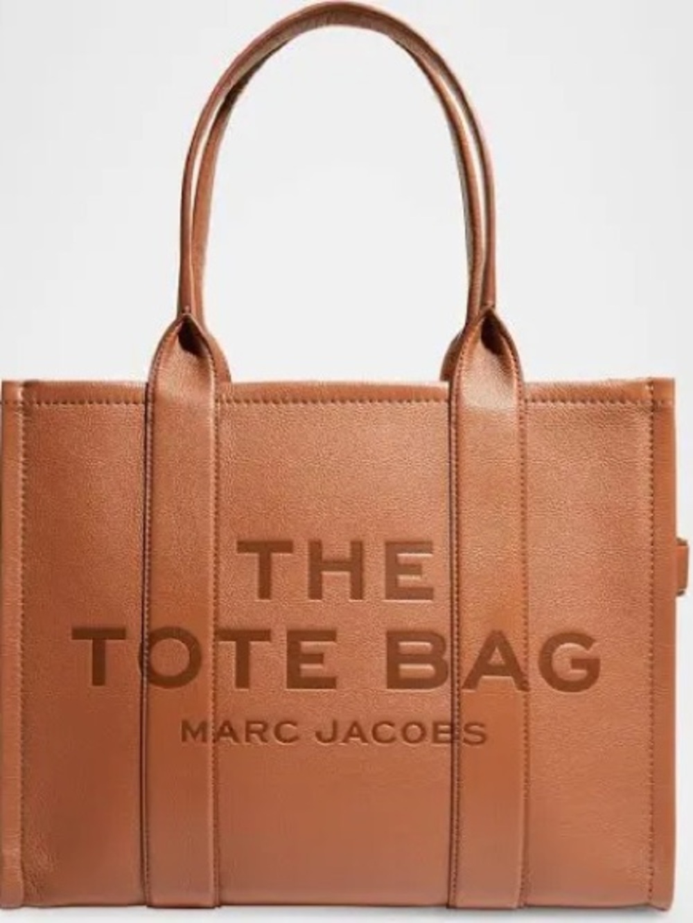 Marc Jacobs Tan Leather The Tote Bag